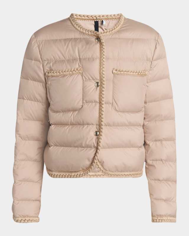 Gencay Braided Down Jacket